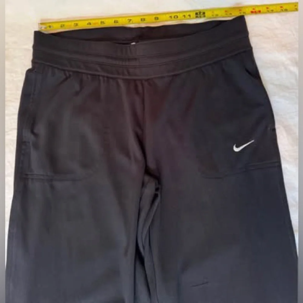 Nike Black Joggers‎ men’s pants drawcord ankle dri fit sweats